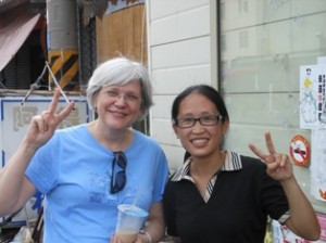 Kathy-Lu and J at Dragonboat Festival 23 June 2012